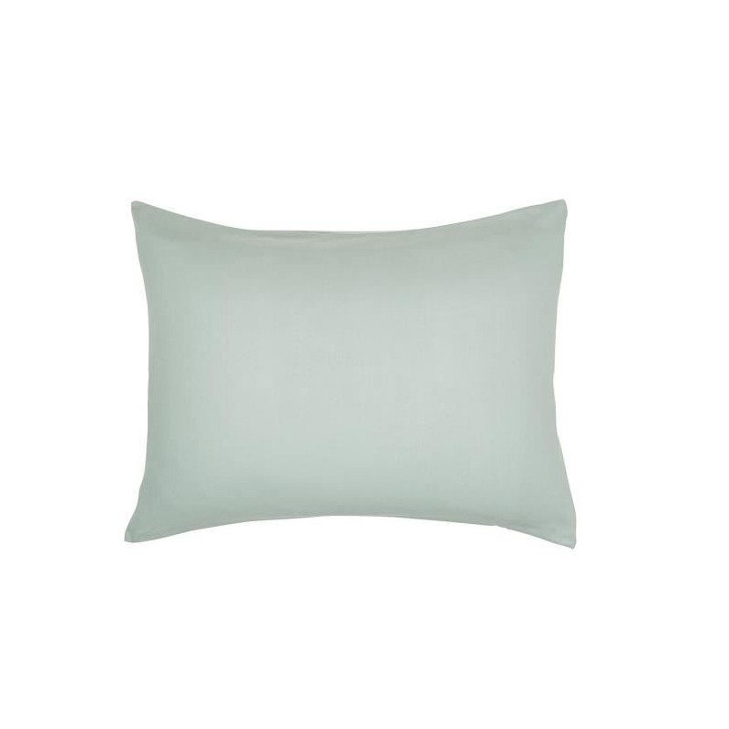 Taie d'oreiller TODAY Essential - 50 x 70+5 cm - 100% Coton uni - Celadon