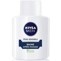 NIVEA FOR MEN Baume Apres-Rasage peau sensible - 100ml - Lot de 12