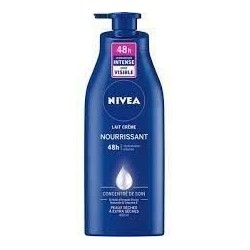 NIVEA Lait Creme Nourrissant Peaux Tres Séches - 400ml - Lot de 12