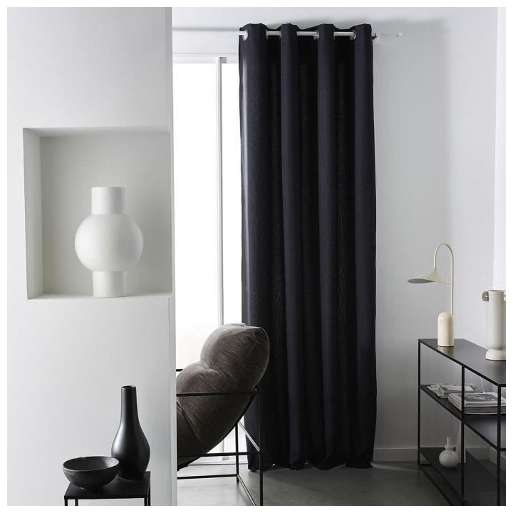 Rideau Isolant Thermique - 140X240 - Fusain - TODAY Prestige - 356902