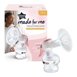 TOMMEE TIPPEE, Tire-lait manuel made for me, ergonomique, silencieux et tansportable, biberon inclus