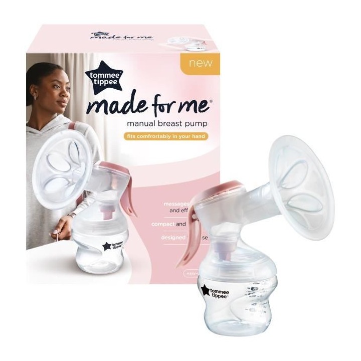 TOMMEE TIPPEE, Tire-lait manuel made for me, ergonomique, silencieux e