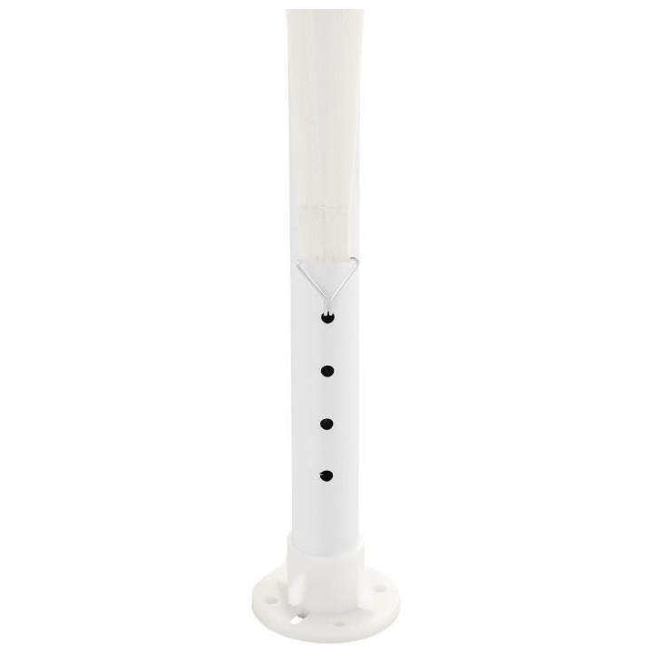 Tonnelle de jardin - 3x3m - Acier - Polyester 140 g - Blanc