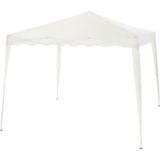 Tonnelle de jardin gazebo pliant - 3x3 m - Acier et 160 g polyester -