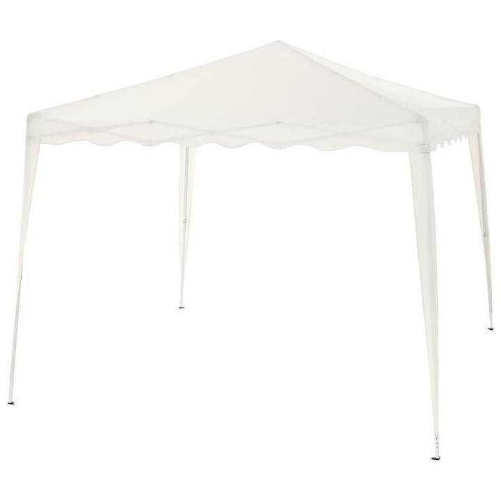 Tonnelle de jardin gazebo pliant - 3x3 m - Acier et 160 g polyester -