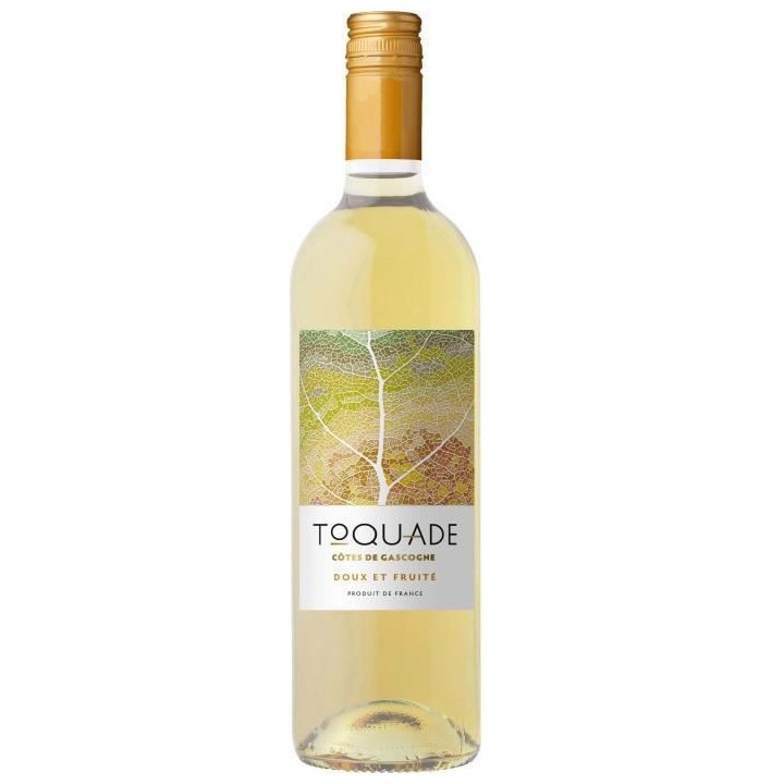 Toquade 2022 Côtes de Gascogne - Vin blanc Moelleux du Sud-Ouest