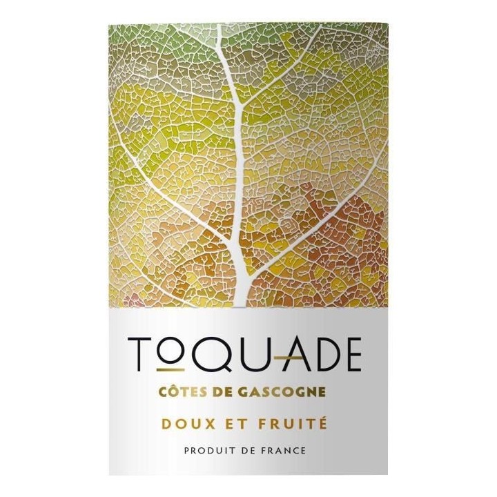 Toquade 2022 Côtes de Gascogne - Vin blanc Moelleux du Sud-Ouest