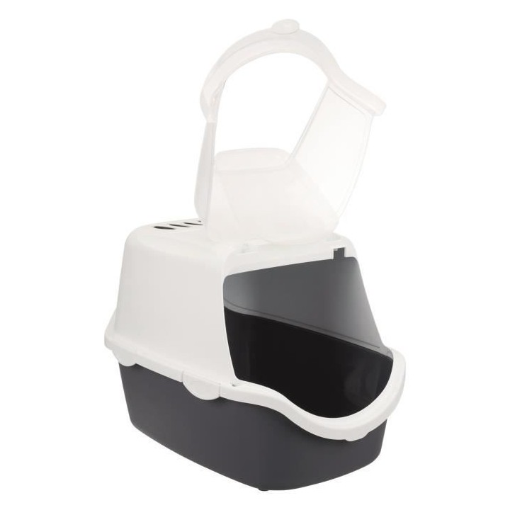TRIXIE Bac a litiere Vico open top - 40 x 40 x 56 cm - Avec couvercle