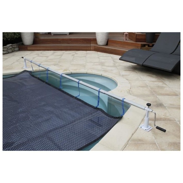 UBBINK Extra Enrouleur de bâches pour piscine jusqu'a 5,5 m