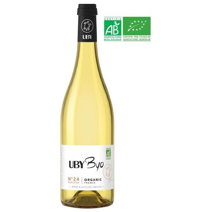 Domaine Uby Côtes de Gascogne - Vin blanc des Côtes de Gascogne
