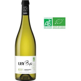 Domaine Uby Byo Sec n° 21 Sauvignon - Vin blanc des Côtes de Gascogn