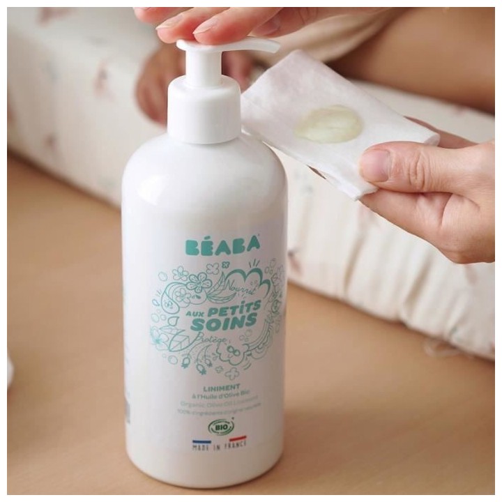 BEABA, Liniment a l'Huile d'Olive Bio 500ml
