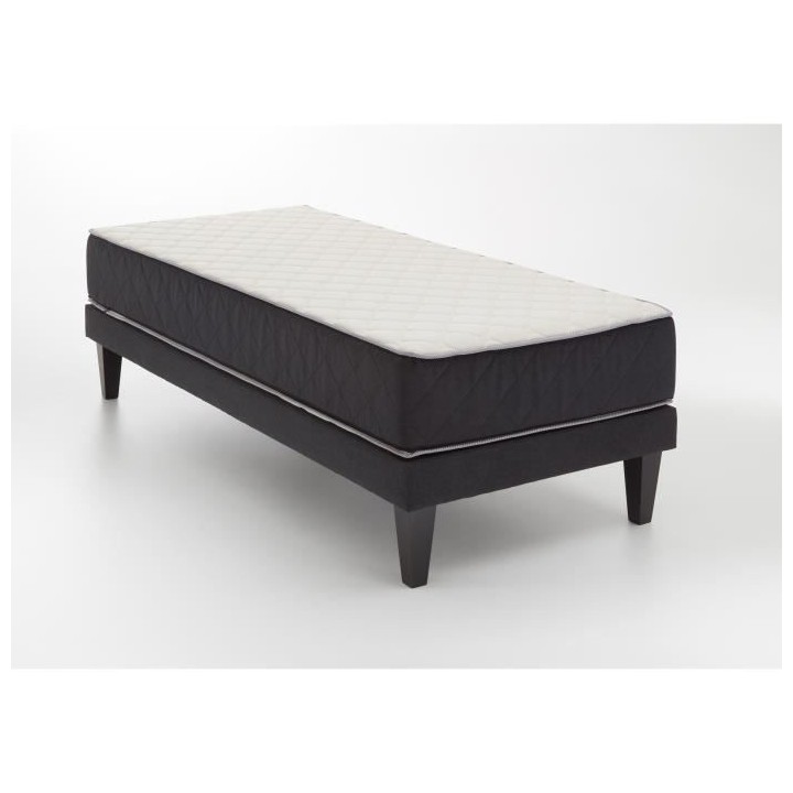 DORMIPUR Matelas 90x190 - Mousse mémoire de forme - 7 zones - 25 cm -