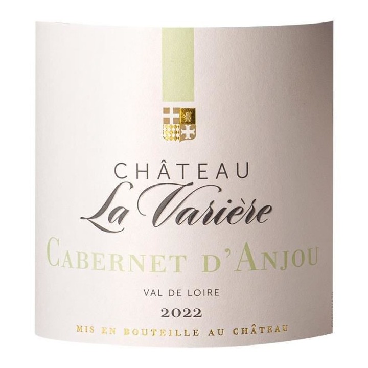 Château La Variere 2022 Carbernet d'Anjou - Vin rosé de la Val de Lo
