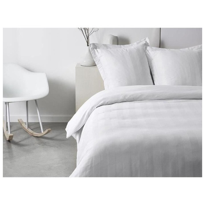 Parrure de lit TODAY Prestige - 220 x 240 cm - 2 personnes - 100% Sati