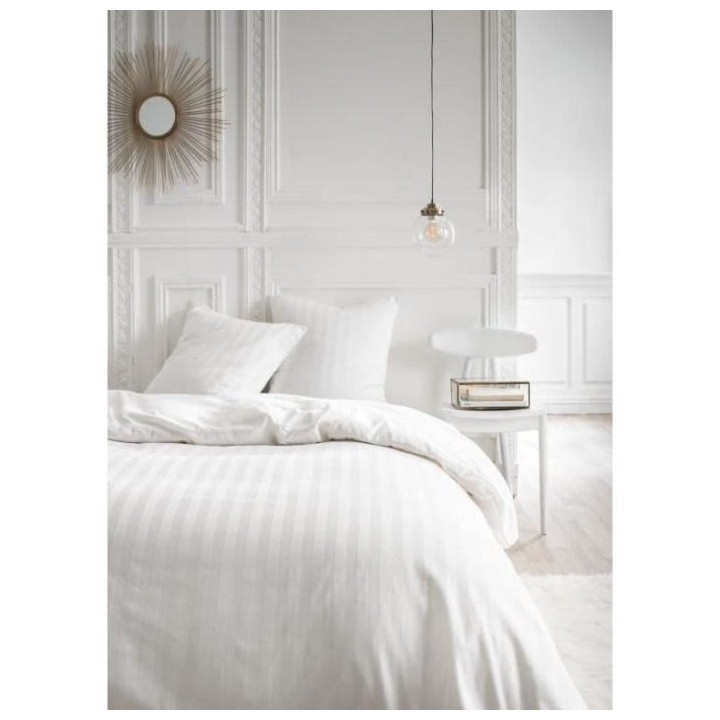 Parrure de lit TODAY Prestige - 220 x 240 cm - 2 personnes - 100% Sati