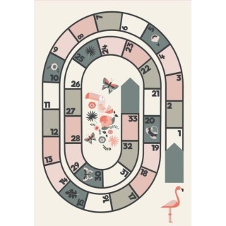 AASTORY Tapis enfant 100% Vinyle - 66x95 cm - VIF 21594 - Made In Fran