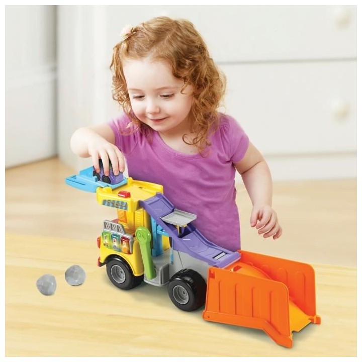 VTECH - Tut Tut Bolides - Mon Super Camion Benne 2 en 1