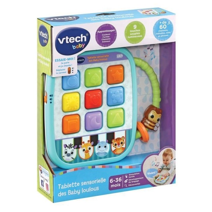 VTECH BABY - Tablette Sensorielle des Baby Loulous