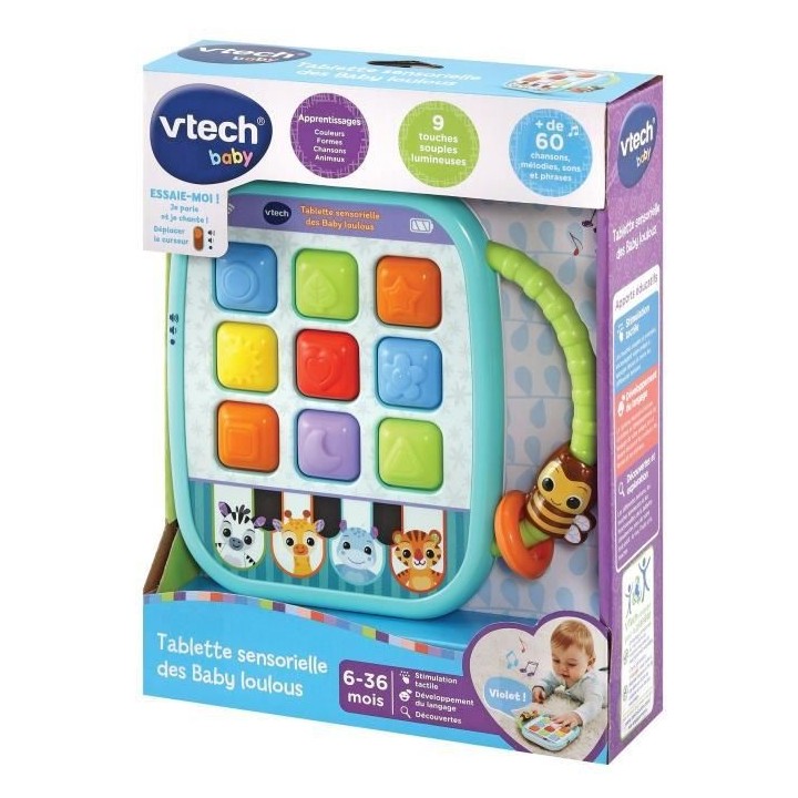 VTECH BABY - Tablette Sensorielle des Baby Loulous