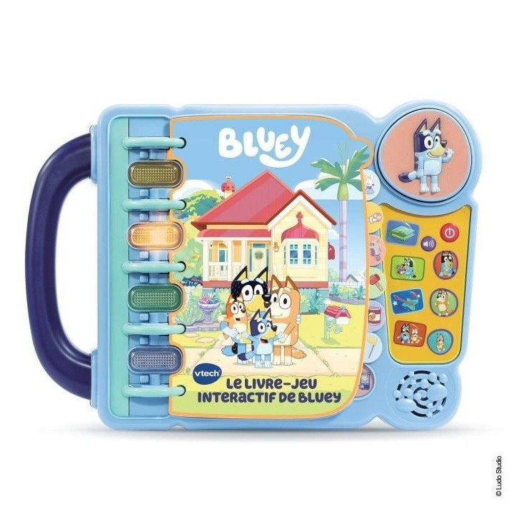 VTECH - BLUEY - Mon livre-Jeu Interactif