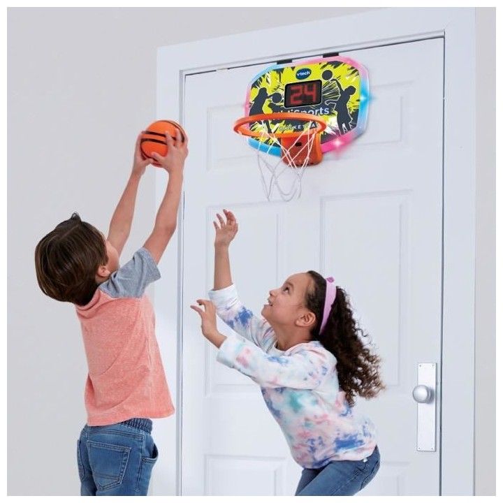 VTECH - Kidisports Basketball - 1 Panier de Basket et 1 Ballon
