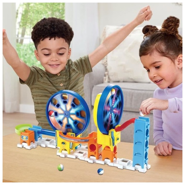 VTECH - Marble Rush Circuit a Billes - Fun Fair Set Electronic M300E
