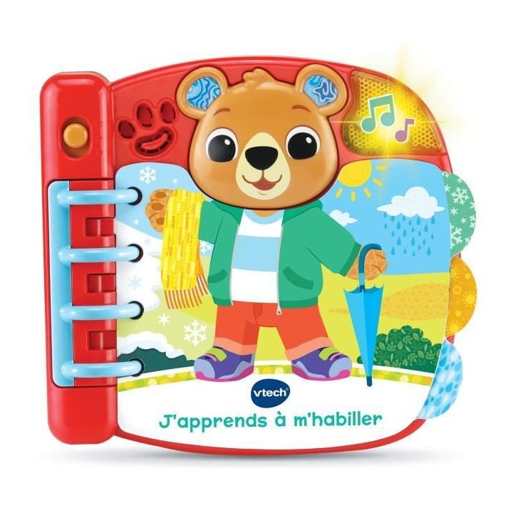 VTECH BABY - Livre J'apprends a m'habiller