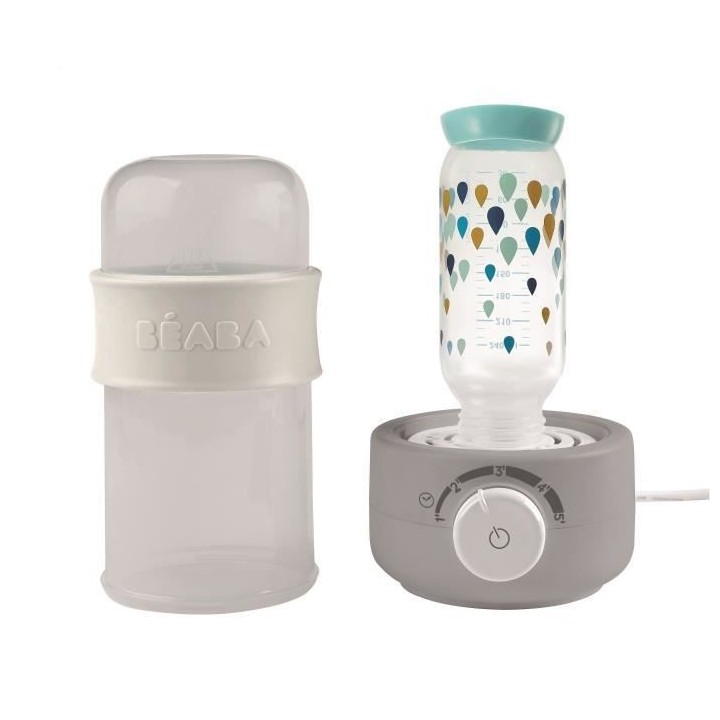 Béaba Biberonnerie Baby Milk Second Grey Chauffe Biberon Vapeur