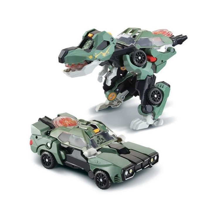 VTECH - Switch & Go Dinos Lanceur - Tyram, Super T-Rex Lance Flammes