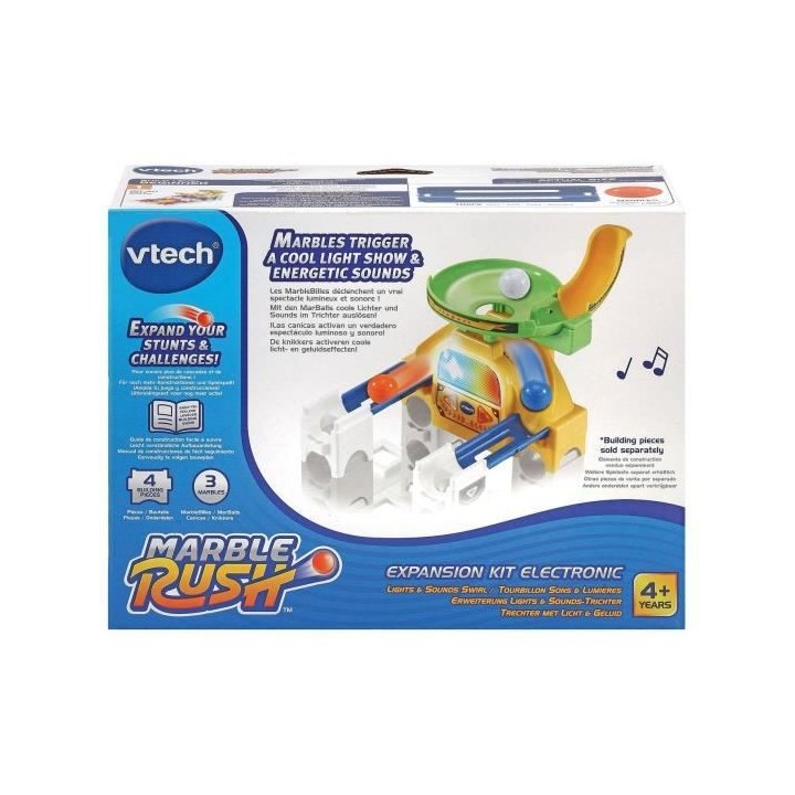 VTECH - Marble Rush Circuit a Billes - Expansion Kit Electronic - Tour