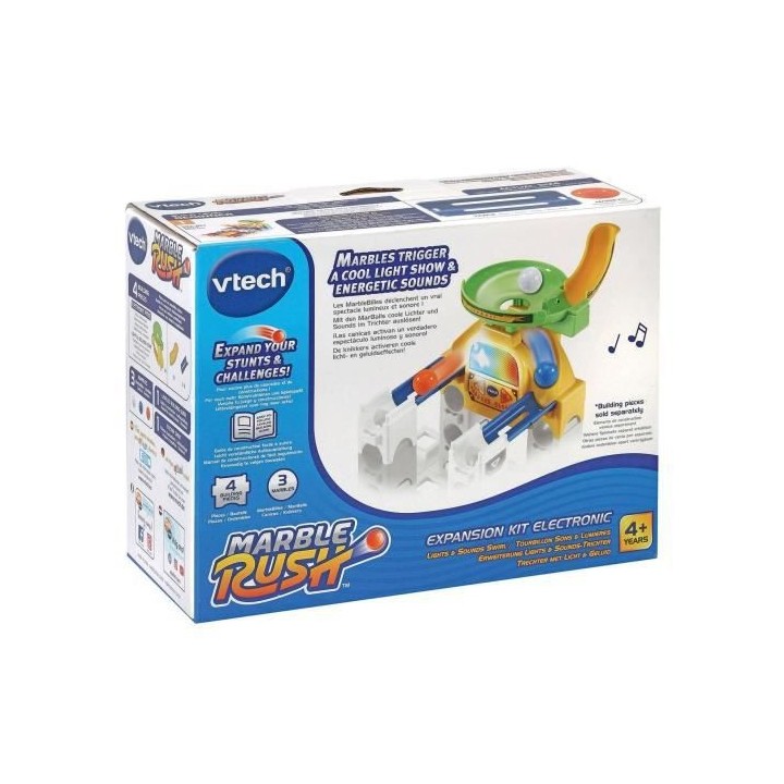 VTECH - Marble Rush Circuit a Billes - Expansion Kit Electronic - Tour