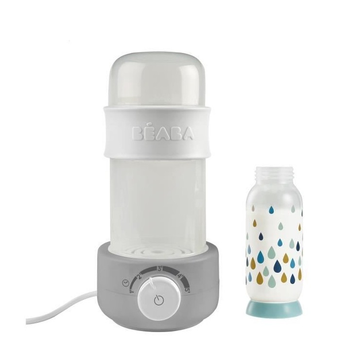 Béaba Biberonnerie Baby Milk Second Grey Chauffe Biberon Vapeur