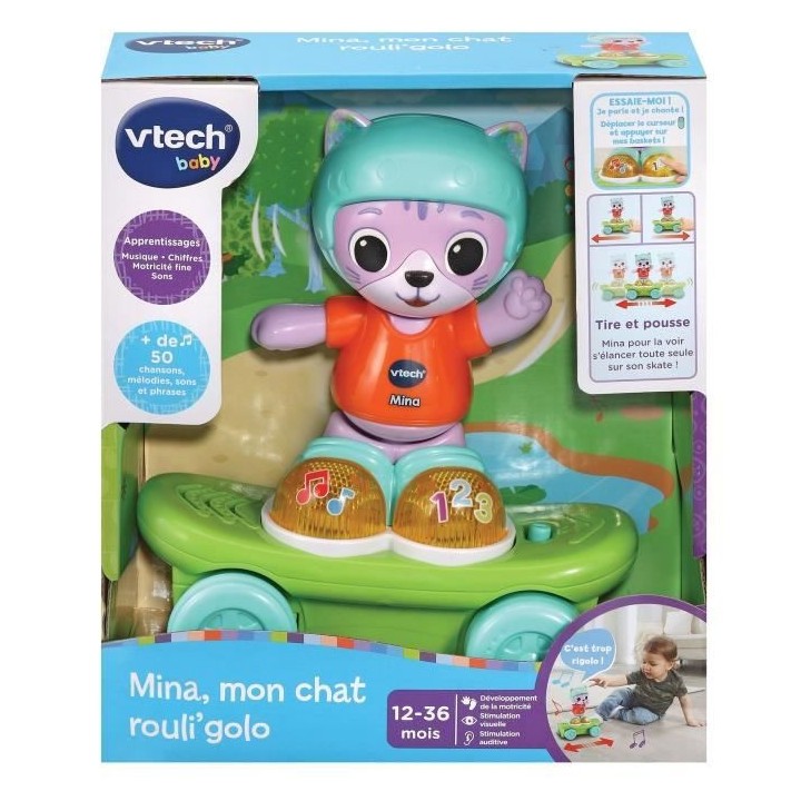 VTECH BABY - Mina, mon Chat Rouli'golo