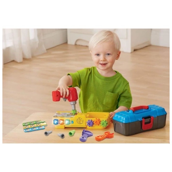 VTECH - Jouet d'Imitation Enfant - Ma Bricolo-Box Interactive