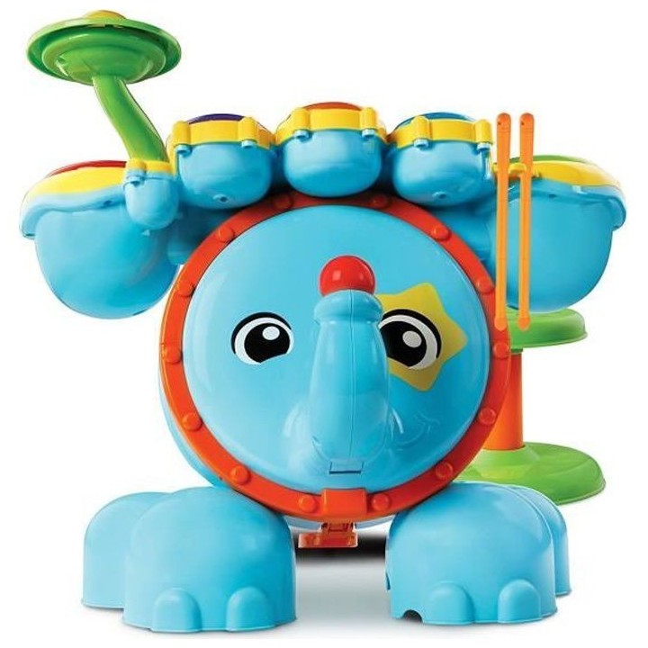 VTECH BABY - Jungle Rock - Batterie Eléphant - Jouet Musical Enfant