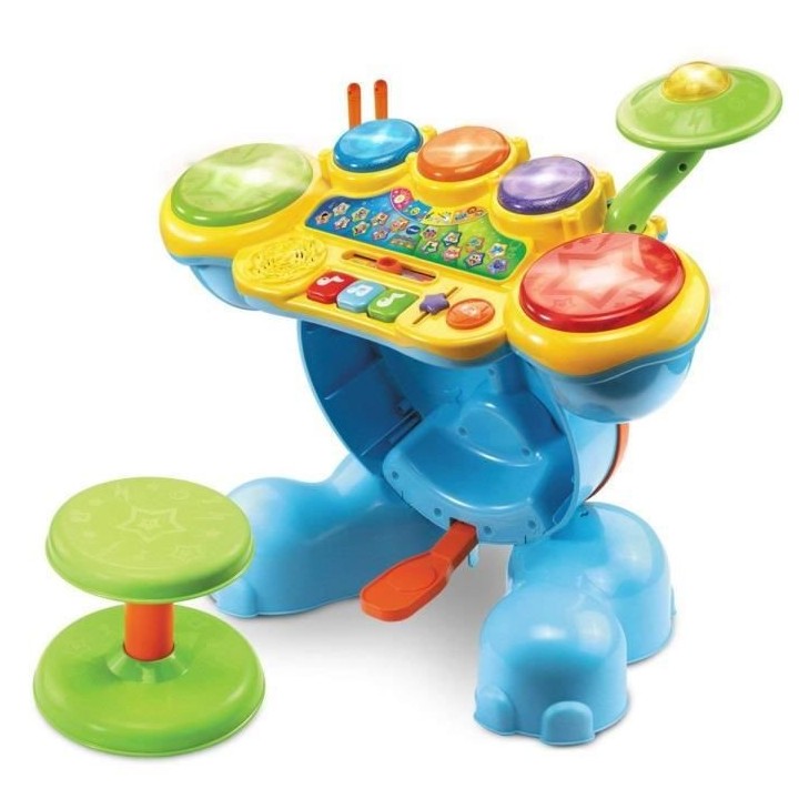 VTECH BABY - Jungle Rock - Batterie Eléphant - Jouet Musical Enfant