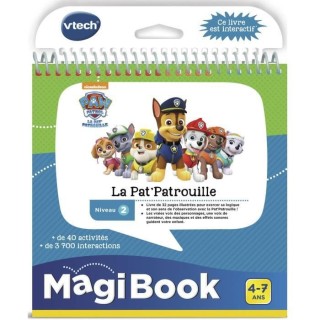 VTECH - Livre Interactif Magibook - Pars en Mission avec la Pat' Patro