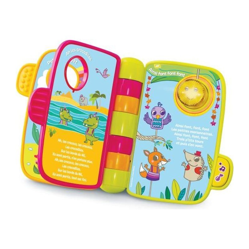 VTECH BABY - P'tit Livre Enchanté - Mes Premieres Comptines