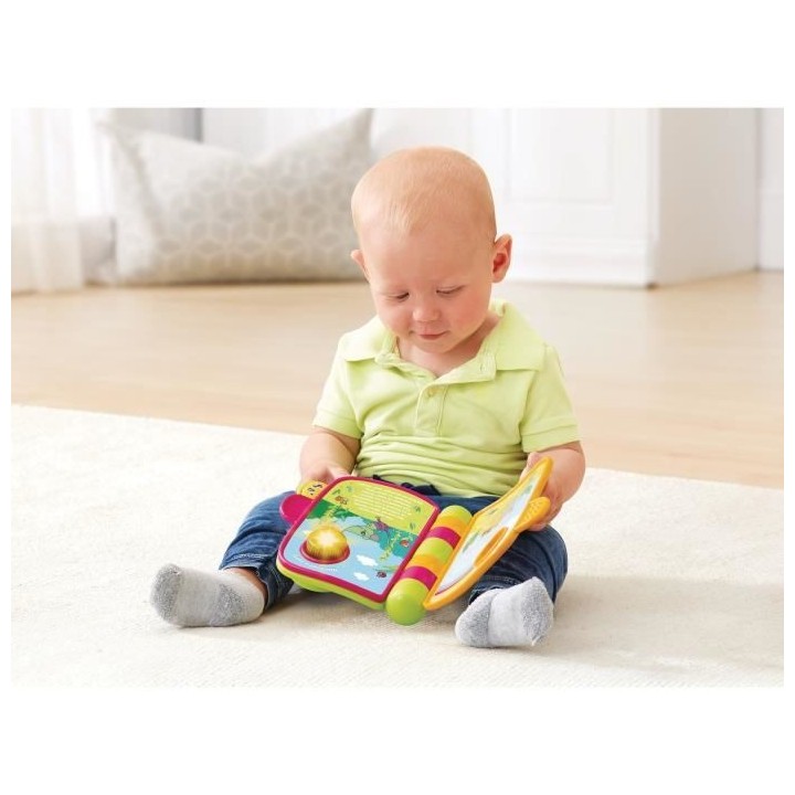 VTECH BABY - P'tit Livre Enchanté - Mes Premieres Comptines
