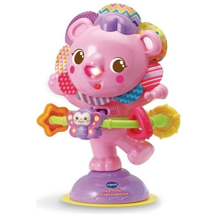 VTECH BABY - Hula-Hoop, P'tit Lion a Ventouse - Rose