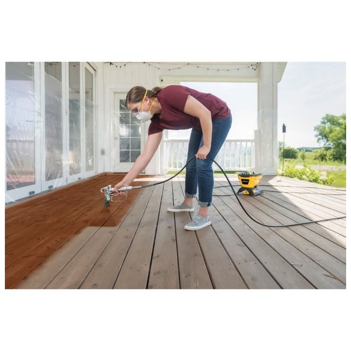 WAGNER Pistolet a peinture - Airless Control Series - CS150M - Cuve 5,