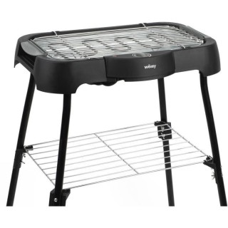 WEASY GBE42 Grill BBQ électrique a poser ou sur pieds-41,5x24cm-Temp
