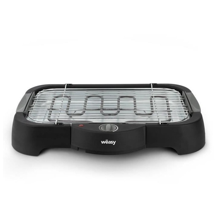 WEASY GBE42 Grill BBQ électrique a poser ou sur pieds-41,5x24cm-Temp