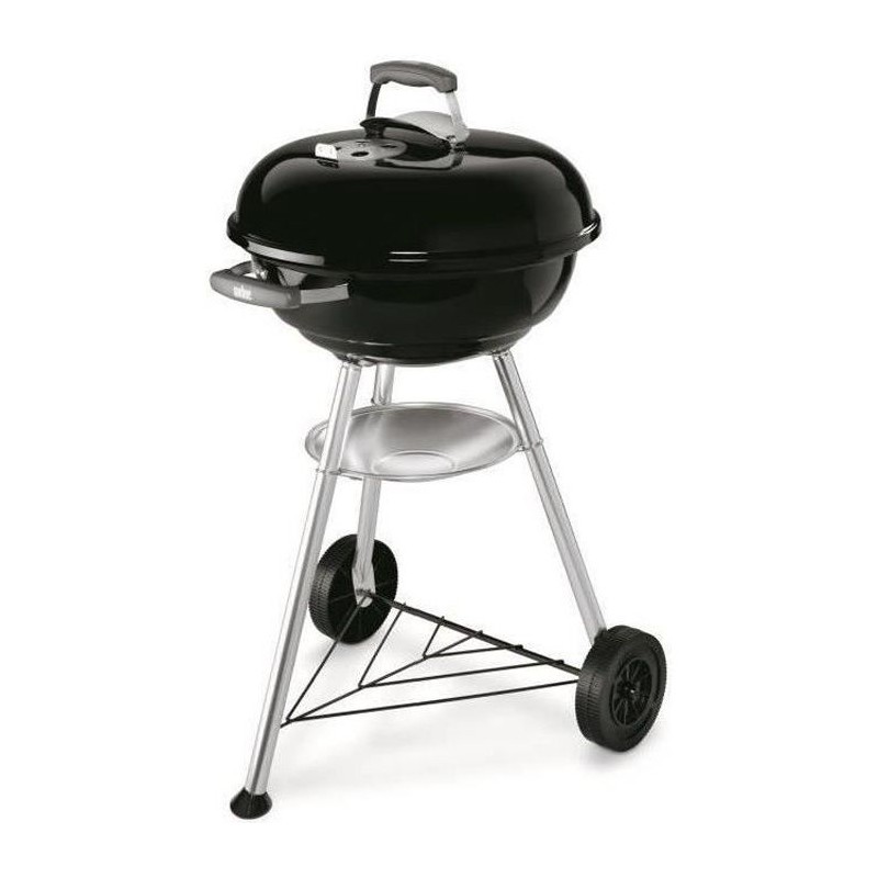 Barbecue a charbon WEBER Compact Kettle 47 cm - Noir