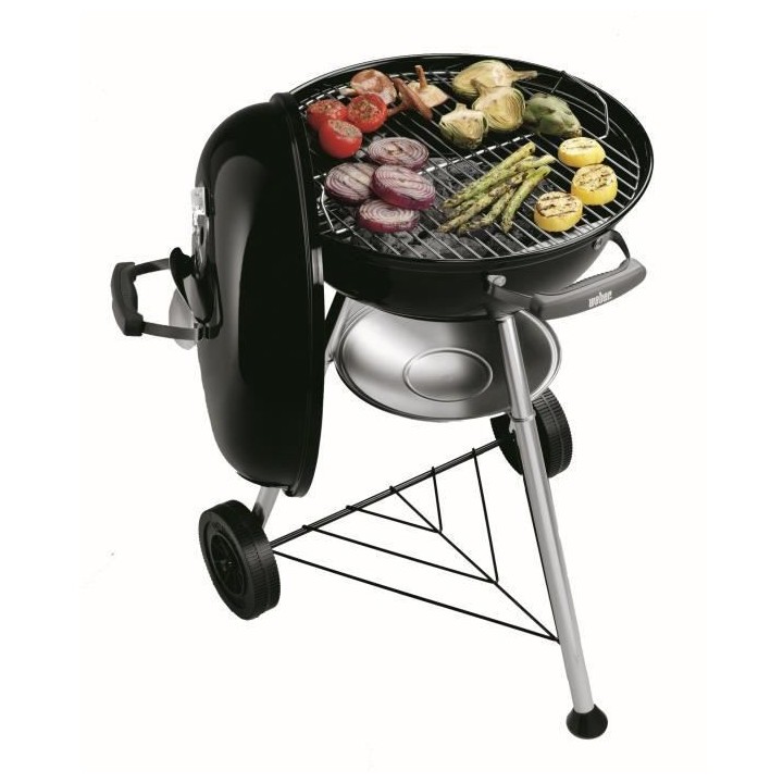 Barbecue a charbon WEBER Compact Kettle 47 cm - Noir