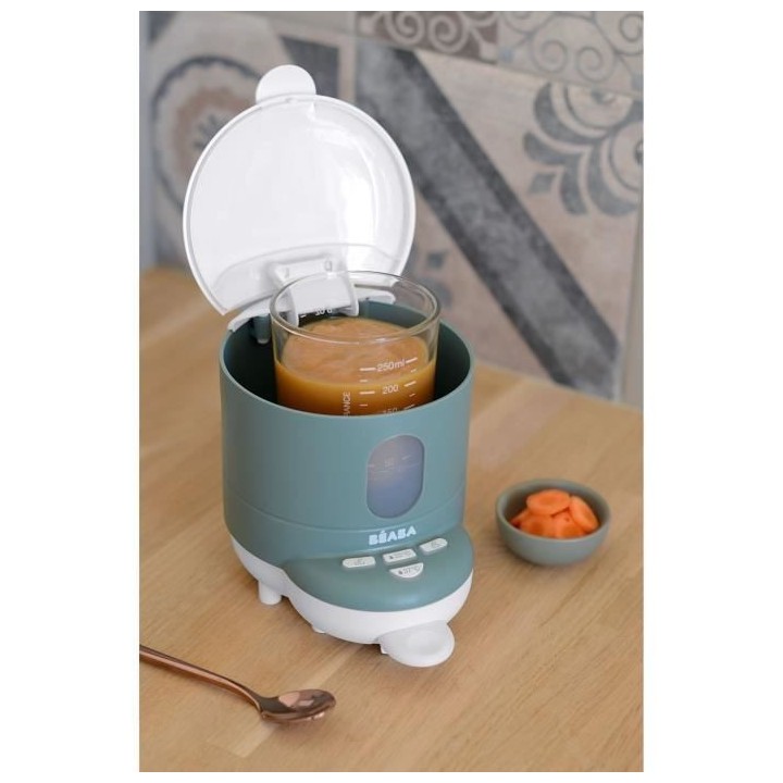 BEABA, Bib expresso, Préparateur/Chauffe biberon, Eucalyptus