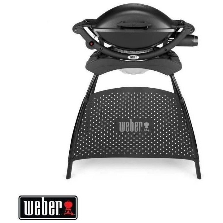 Barbecue a gaz WEBER Q2000 Stand - Noir