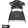 Barbecue a gaz WEBER Q2000 Stand - Noir