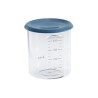 BEABA Maxi Portion Tritan, Pot de conservation bébé, plastique premium - 240 ml - Bleu